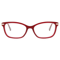 Max Mara Women's Eyeglasses - Red Rectangular Frame | MM1399-0C9A-53-17-145 ,