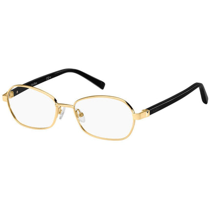 Max Mara Women's Eyeglasses - Rose Gold Metal Frame | MM1373-0000-51-16-140 ,