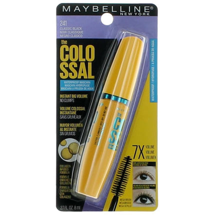 Maybelline Women's Waterproof Mascara - The Colossal, 241 Classic Black, 0.27 oz ,