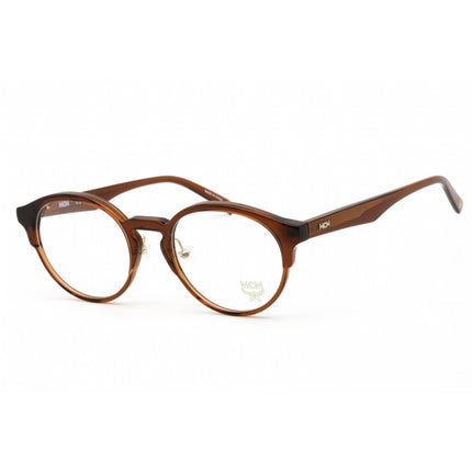 Mcm Unisex Eyeglasses - Clear Lens Caramel Plastic Round Shape Frame | MCM2715 252 ,