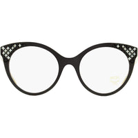 MCM Women's Eyeglasses - Black Cat Eye Full-Rim Plastic Frame | MCM 2698R 1 ,