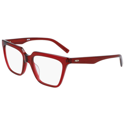 MCM Women's Eyeglasses - Bordeaux Square Full-Rim Zyl Frame Clear Lens | MCM2716 603 ,