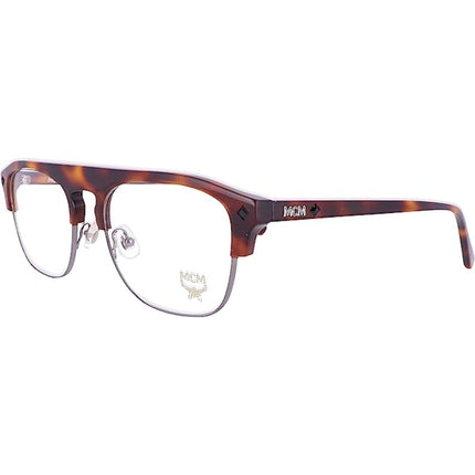 MCM Women's Eyeglasses - Havana Square Full-Rim Plastic Frame | MCM 2700 214 ,