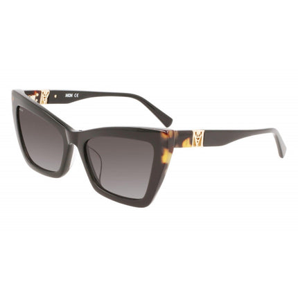 MCM Women's Sunglasses - Grey Gradient Lens Black/Tortoise Acetate Frame | 722SLB 9 ,
