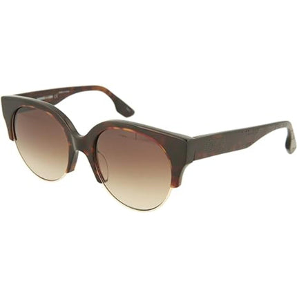 Mcq Alexander Mcqueen Women's Sunglasses - Havana | MCQ ALEXANDER MCQUEEN MQ0048SA 002 ,
