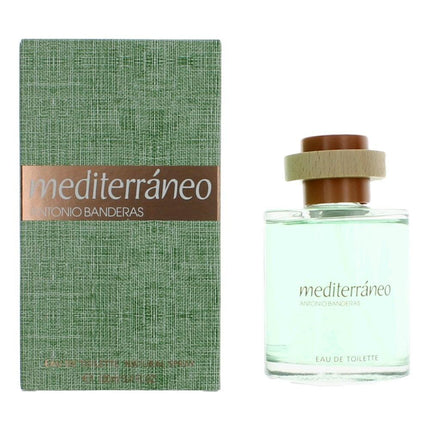Mediterraneo by Antonio Banderas, 3.4 oz Eau De Toilette Spray for Men ,