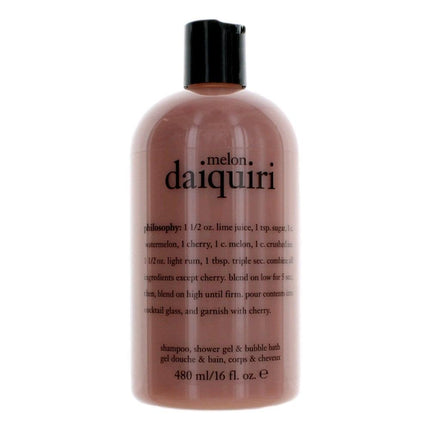 Melon Daiquiri by Philosophy, 16 oz Shampoo, Shower Gel & Bubble Bath for Unisex ,