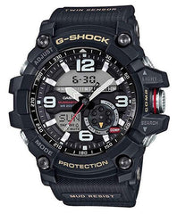 Men's Casio G-Shock Master of G Mudmaster Twin Sensor Black Watch | GG1000-1A