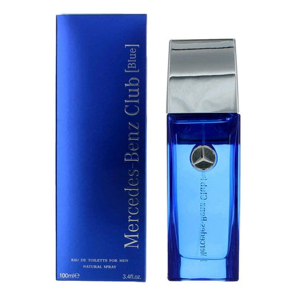 Mercedes Benz Club Blue by Mercedes Benz, 3.4 oz Eau De Toilette Spray for Men ,