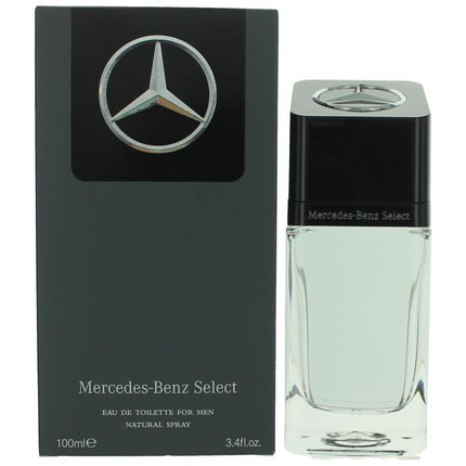 Mercedes Benz Select by Mercedes Benz, 3.4 oz Eau De Toilette Spray for Men ,