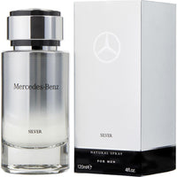 Mercedes Benz Silver by Mercedes Benz, 4 oz Eau De Toilette Spray for Men ,