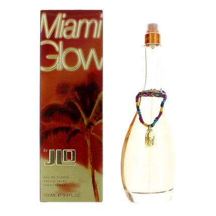 Miami Glow by J.Lo, 3.4 oz Eau De Toilette Spray for Women (Jennifer Lopez) ,