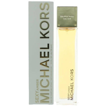 Michael Kors Women's Eau De Parfum Spray - Sexy Amber Sandalwood Base Notes, 3.4 oz ,