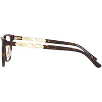 Michael Kors Women's Eyeglasses - Dark Tortoise Plastic Rectangular Frame | 4097F 3006 ,