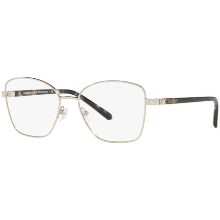 Michael Kors Women's Eyeglasses - Light Gold Cat Eye Full Rim Frame | 0MK3052 1014 ,