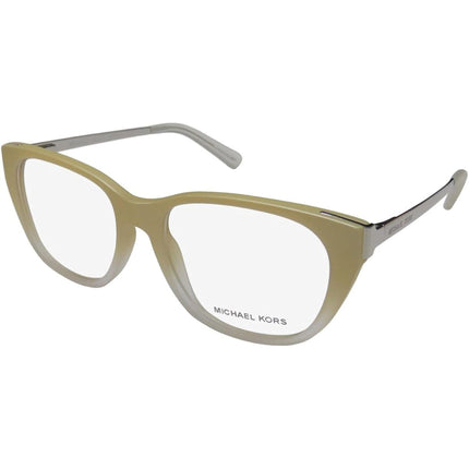 Michael Kors Women's Eyeglasses - Oak Crystal Square Frame | MICHAEL KORS 0MK8011 3038 ,
