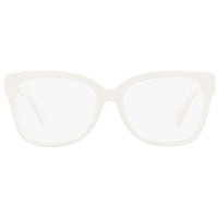 Michael Kors Women's Eyeglasses - Palawan Optic White Square Frame | 0MK4091 3100 ,