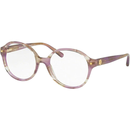 Michael Kors Women's Eyeglasses - Purple Floral Round | MICHAEL KORS 0MK4041 3233 ,
