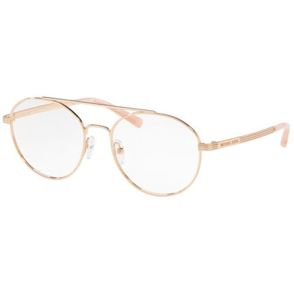 Michael Kors Women's Eyeglasses - Rose Gold Aviator Frame | MICHAEL KORS 0MK3024 1108 ,