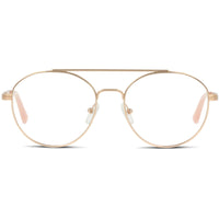 Michael Kors Women's Eyeglasses - Rose Gold Aviator Frame | MICHAEL KORS 0MK3024 1108 ,