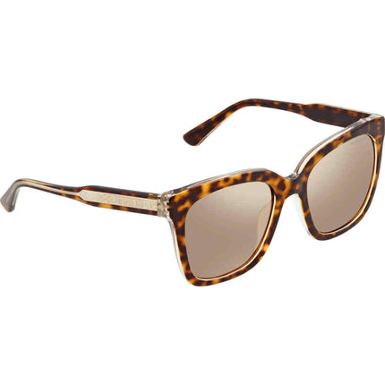 Michael Kors Women's Sunglasses - Dark Tortoise/Clear Polyamide Frame | 2163 31027P ,