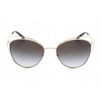 Michael Kors Women's Sunglasses - Full Rim Light Gold Metal Cat Eye | 0MK1117 10148G ,