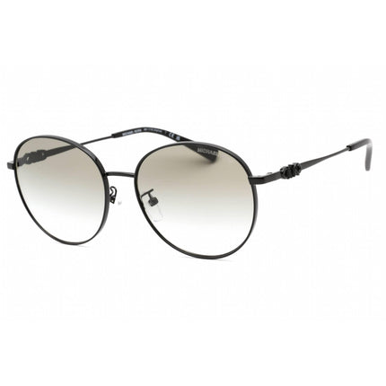 Michael Kors Women's Sunglasses - Full Rim Shiny Black Metal Round | 0MK1119 10058E ,