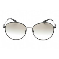 Michael Kors Women's Sunglasses - Full Rim Shiny Black Metal Round | 0MK1119 10058E ,