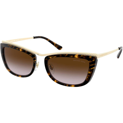 Michael Kors Women's Sunglasses - Light Gold Dark Tort | MICHAEL KORS 0MK1064 10141356 ,