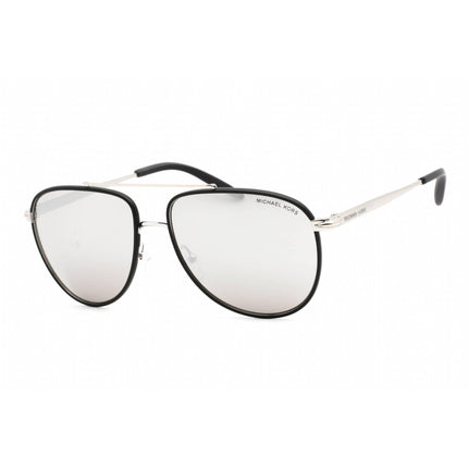 Michael Kors Women's Sunglasses - Silver Metal Aviator Shape Frame | 0MK1132J 10146G ,
