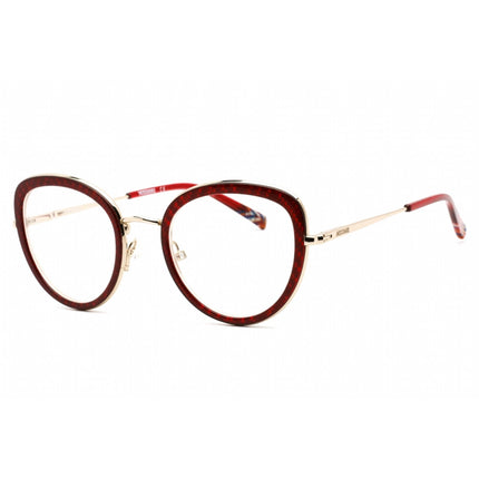 Missoni Women's Eyeglasses - Full Rim Burgundy Metal Cat Eye Frame | MIS 0043 0LHF 00 ,