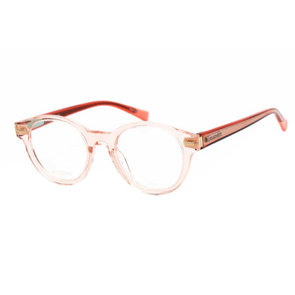 Missoni Women's Eyeglasses - Peach Plastic Round Frame Clear Lens | MIS 0050 0733 00 ,
