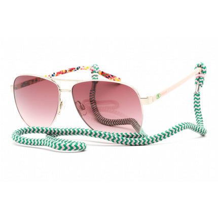Missoni Women's Sunglasses - Aviator Frame Pink Doubleshade Lens | MMI 0002/S 35J 3X ,