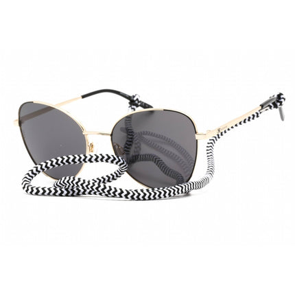 Missoni Women's Sunglasses - Black Gold Cat Eye Frame Grey Lens | MMI 0038/S 2M2 IR ,