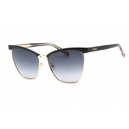 Missoni Women's Sunglasses - Black Gold Frame Dark Grey Sf Lens | MIS 0009/S 02M2 9O ,