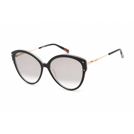 Missoni Women's Sunglasses - Black Plastic Cat Eye Shape Frame | MIS 0004/S 0807 9O ,