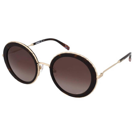 Missoni Women's Sunglasses - Brown Gradient Lens Round Frame | MIS 0033/S 0086 HA ,