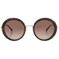 Missoni Women's Sunglasses - Brown Gradient Lens Round Frame | MIS 0033/S 0086 HA ,