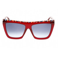 Missoni Women's Sunglasses - Burgundy Plastic Cat Eye Frame | MIS 0087/N/S 0SR8 08 ,