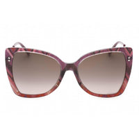 Missoni Women's Sunglasses - Cat Eye Frame Burgundy Shaded Lens | MIS 0083/S 0S68 3X ,