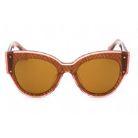 Missoni Women's Sunglasses - Cat Eye Plastic Frame Brown Lens | MIS 0063/S 0FUU 70 ,