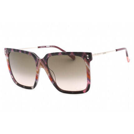 Missoni Women's Sunglasses - Full Rim Pink Violet Plastic Frame | MIS 0107/S 0S68 HA ,