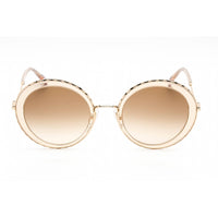 Missoni Women's Sunglasses - Full Rim Sand/Gold/Red Metal Round | MIS 0033/S 05BD HA ,