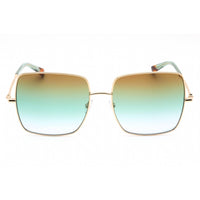 Missoni Women's Sunglasses - Gold Frame Brown Green Degrade Lens | MIS 0096/S 0J5G BC ,
