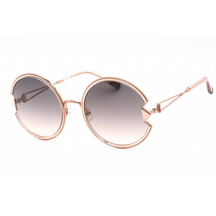 Missoni Women's Sunglasses - Gold/Pink Metal Round Shape Frame | MIS 0074/S 0EYR FF ,