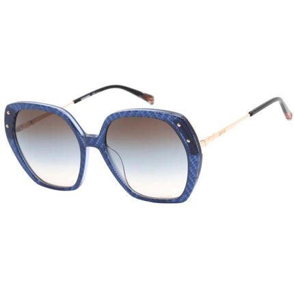 Missoni Women's Sunglasses - Gradient Blue Brown Lens Oversized | MIS 0025/S 0PJP 98 ,