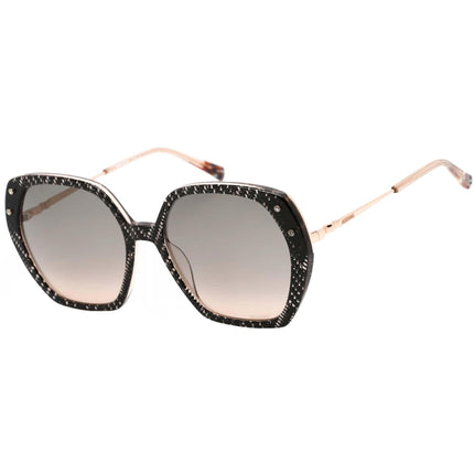 Missoni Women's Sunglasses - Grey Shaded Pink Lens Oversized | MIS 0025/S 0KDX FF ,