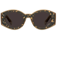 Missoni Women's Sunglasses - Havana Beige Plastic Cat Eye Frame | MIS 0064/S 0XLT ,