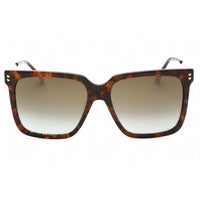 Missoni Women's Sunglasses - Havana Rectangular Brown Shaded Lens | MIS 0107/S 0086 HA ,