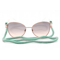 Missoni Women's Sunglasses - Nude Cat Eye Frame Grey Fuchsia Lens | MMI 0038/S FWM FF ,